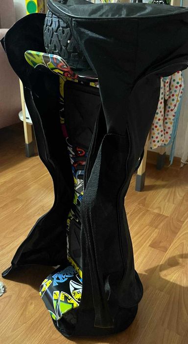 Hoverboard All Terrain, design graffiti+ husa transport