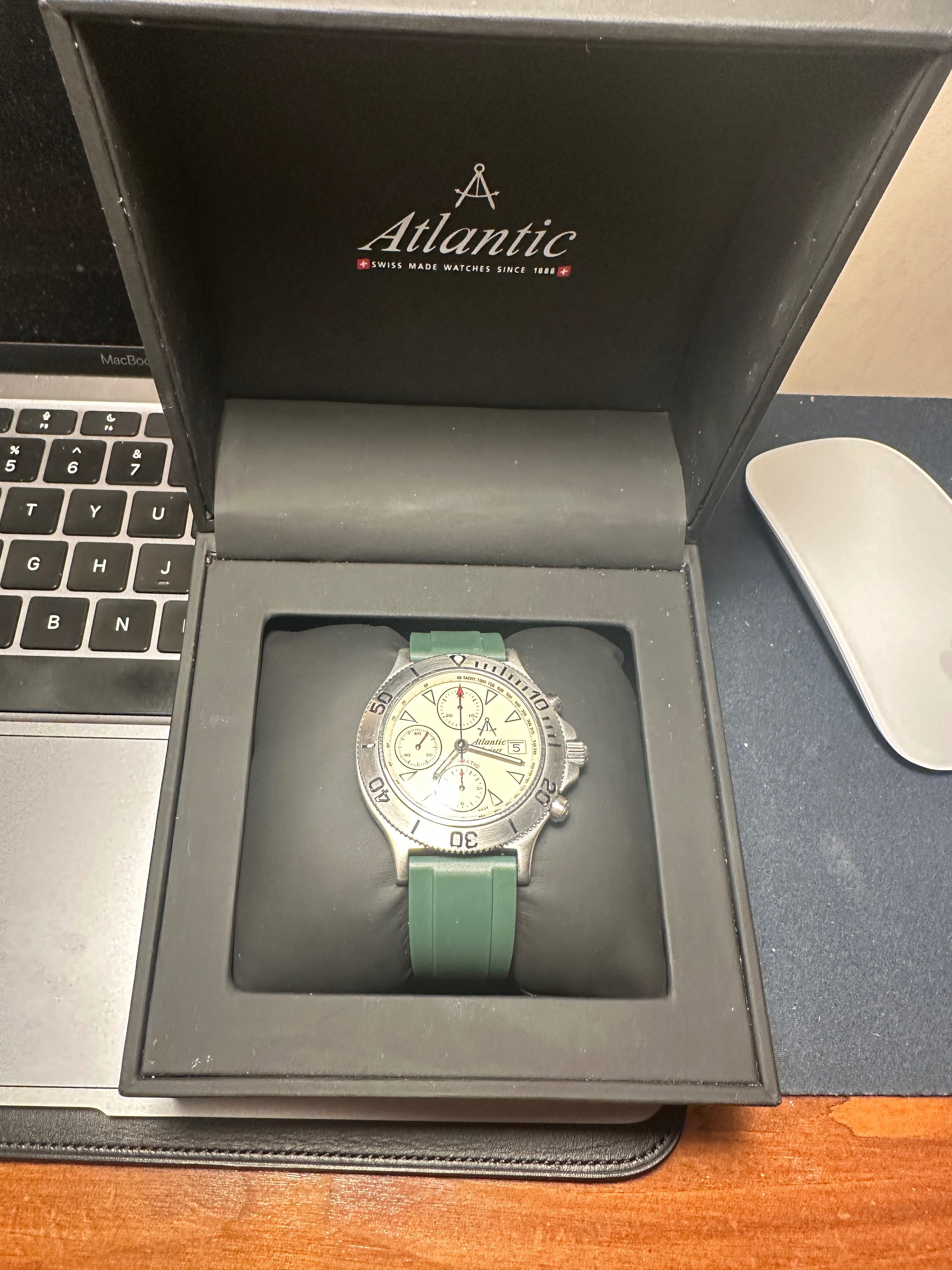 Atlantic Mariner Chronograph Automatic Valjoux 7750