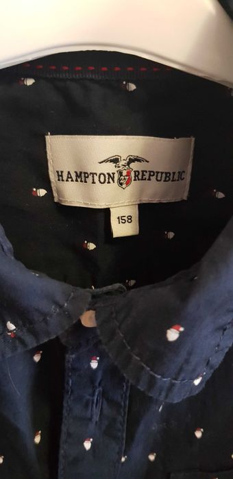 Спортно-елегантна риза, момче, 158 см.HAMPTON REPUBLIC