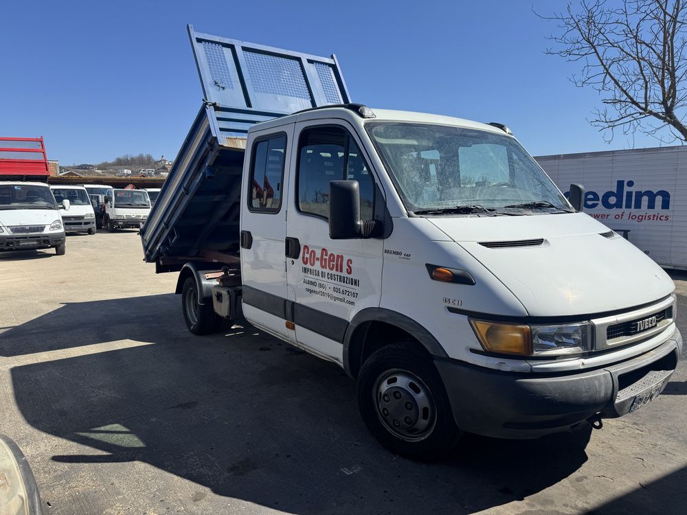 Iveco basculabil 3 parti hodraulic pe cutie originala de fabrica