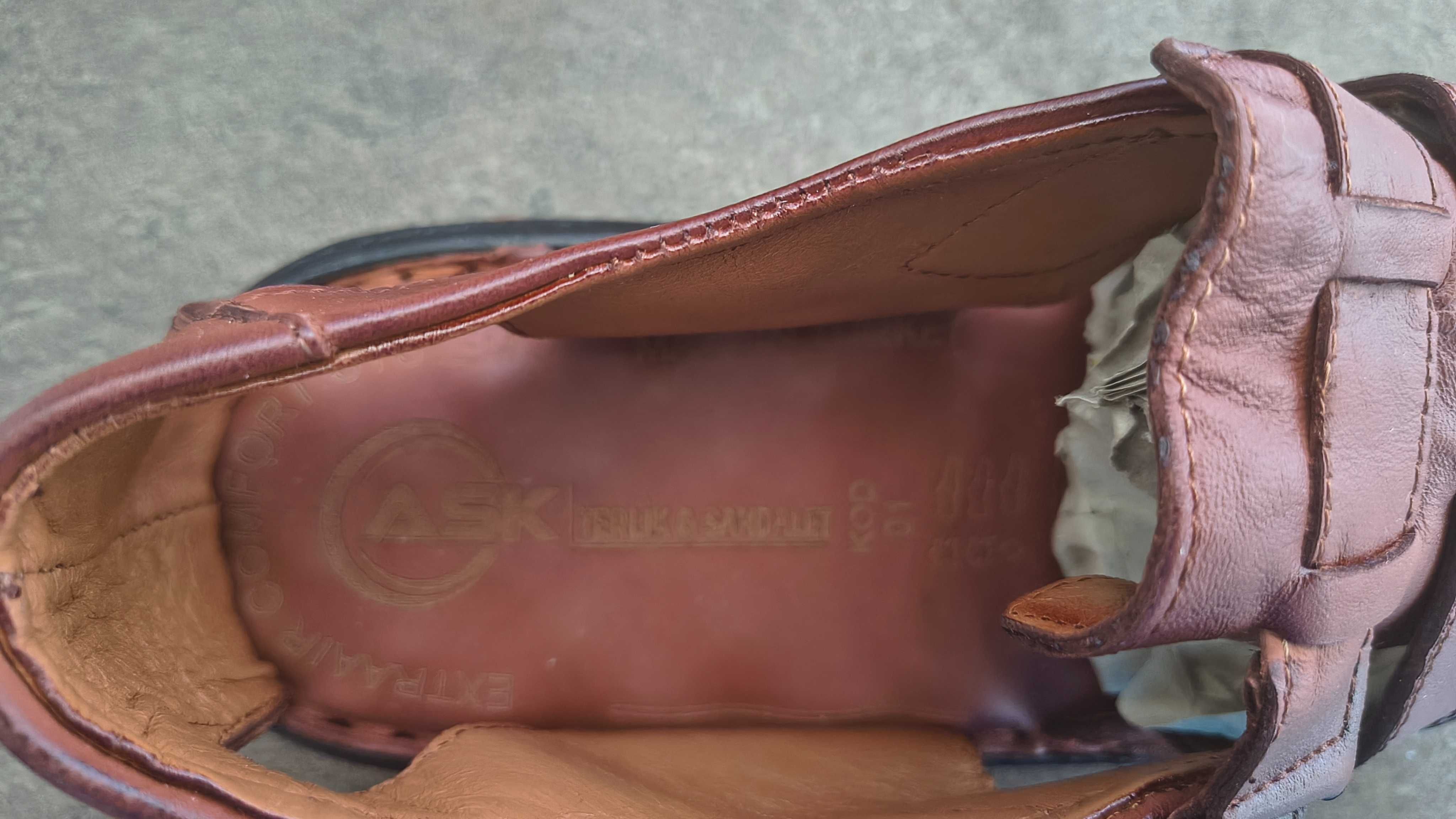 Sandale   vara,   Piele  Naturala,  Marimea  40  EU - Noi