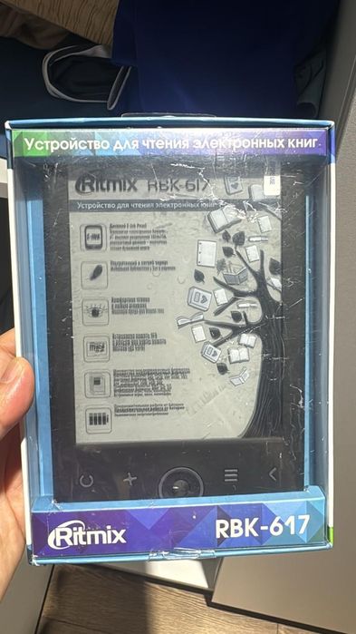 продам новую электронную книгу ritmix rbk-617