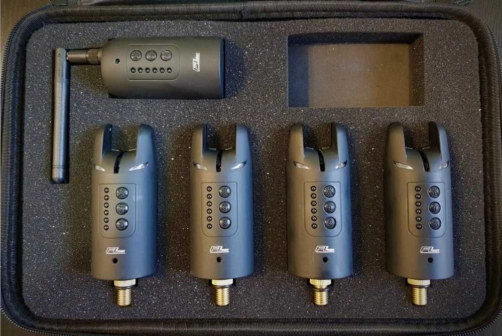 STATIE Set 4 avertizoare wireless FL smart led + receptor model JY-39