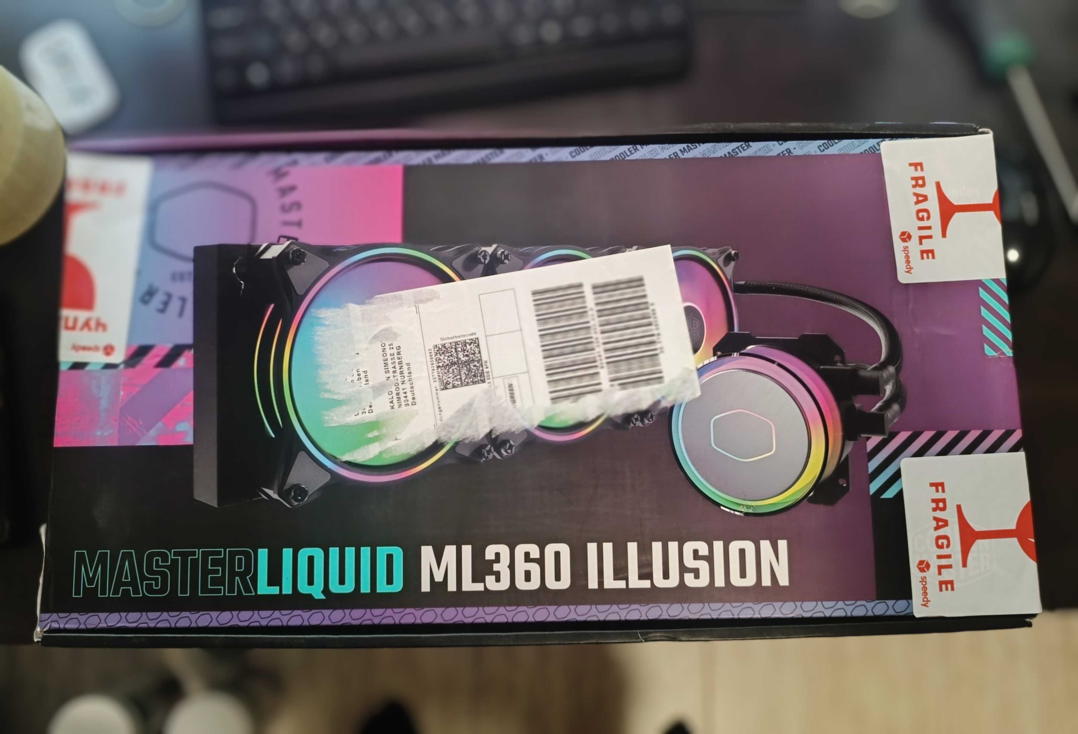 Cooler Master MasterLiquid ML360 ILLUSION 360 водно охлаждане AM4, AM5