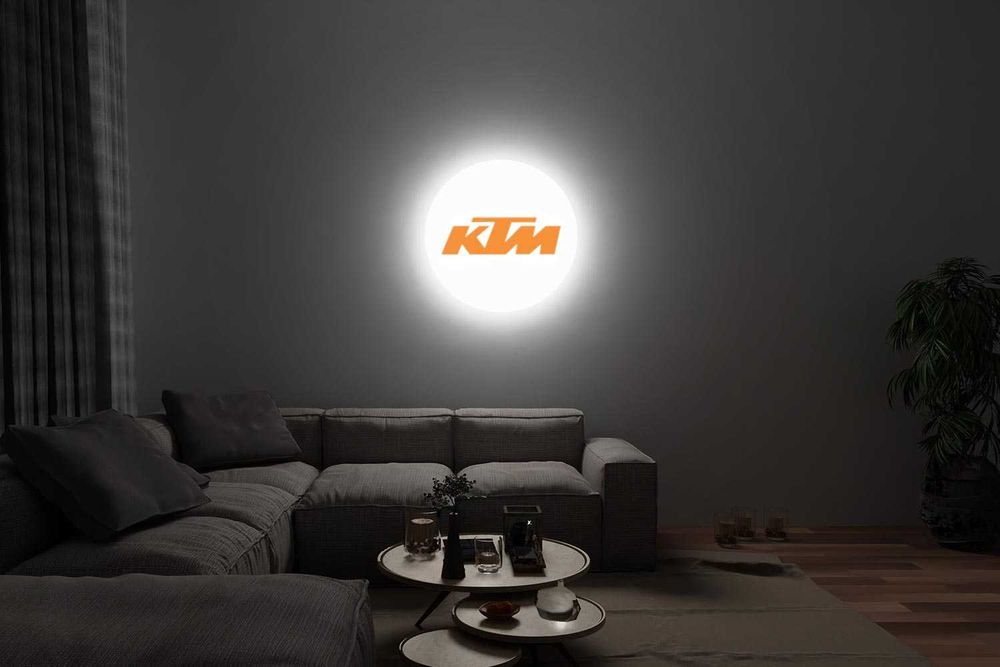 Светеща табела с лого на KTM