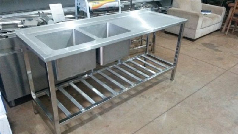 Mese de inox 304L