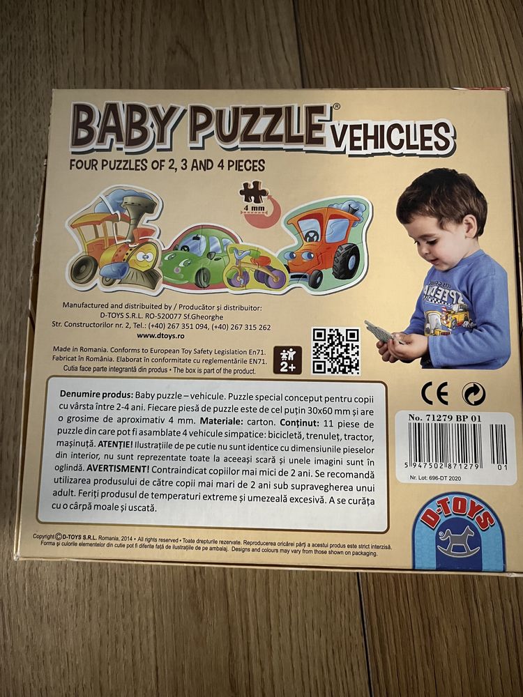 Puzzle mijloace de transport