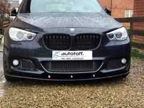 Grile duble BMW F07 GT Seria 5 (2009+) Negru lucios