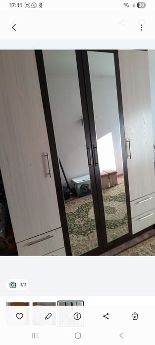 Продам шкаф и кровать