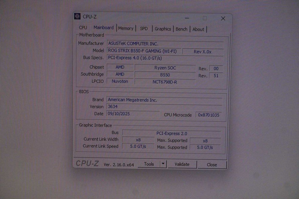 AM4 Motherboard B550-F Gaming Wi-Fi Asus ROG Strix /Дъно / Вкл.ДДС