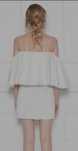 Rochie mini alba Nissa