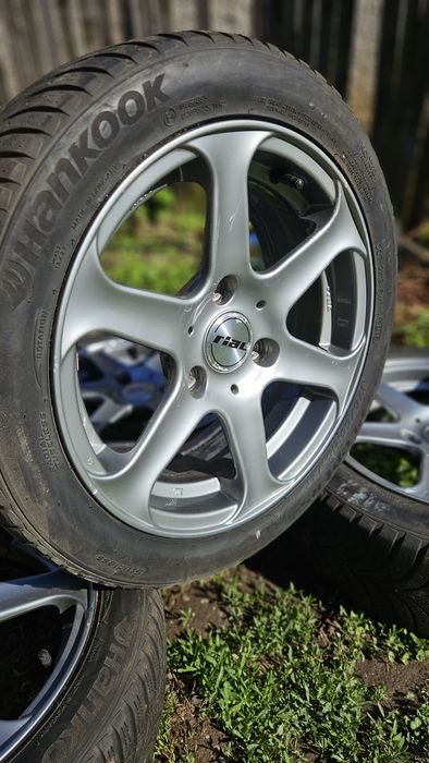 Set jante anvelope iarna  3x112 r15  smart