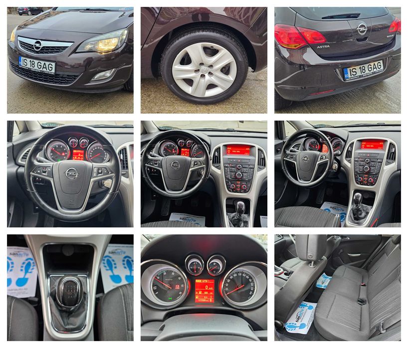 Opel Astra J 2011 1.7 CDTI 130 CP euro5 RAR efectuat / RATE fara avans
