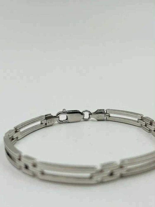 Италианска сребърна гривна 925 проба