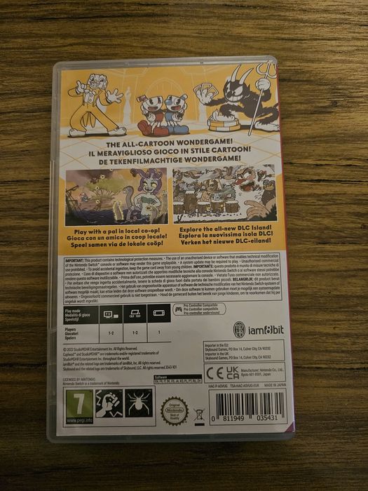 Cuphead Nintendo Switch