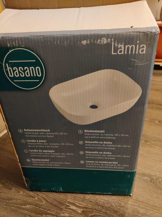 Lavoar Lamia de pus pe blat NOU