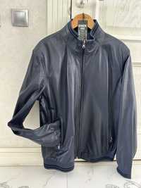 Новая кожаная куртка (перфорированная) С этикеткой, Размер XL