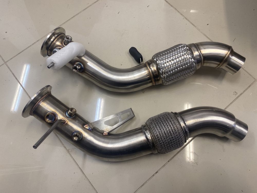 Downpipe Даунпайп BMW e60 e90 e46 e83 e81 различни модели RM motors TW