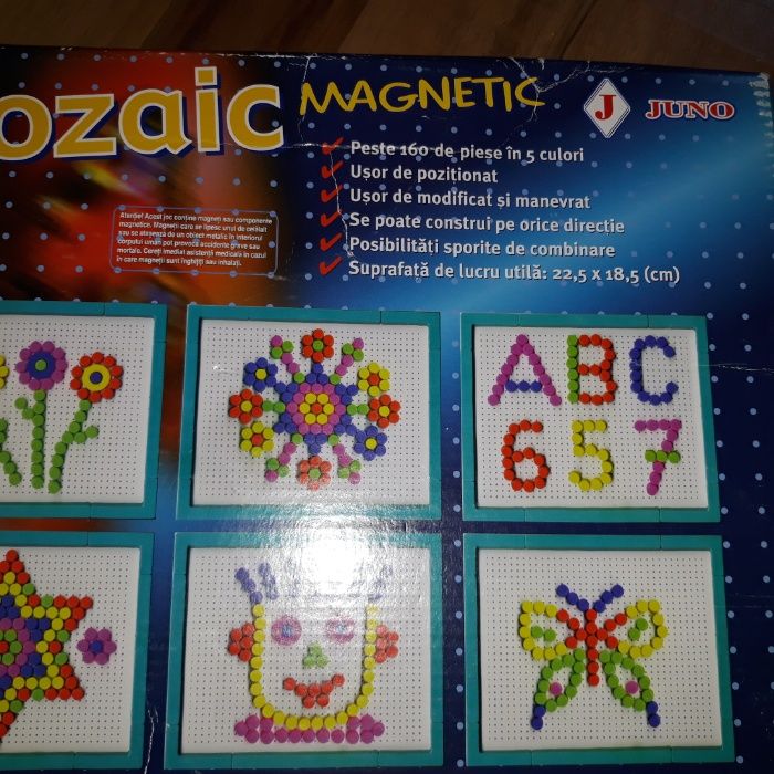 Joc Mozaic Magnetic Noriel Trucuri de magie Cucereste Piramida