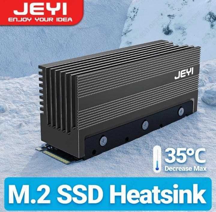 NVME радиатор,кулер,NVME M2 cooler,Радиатор,Snowman, радиатор ссд, ssd