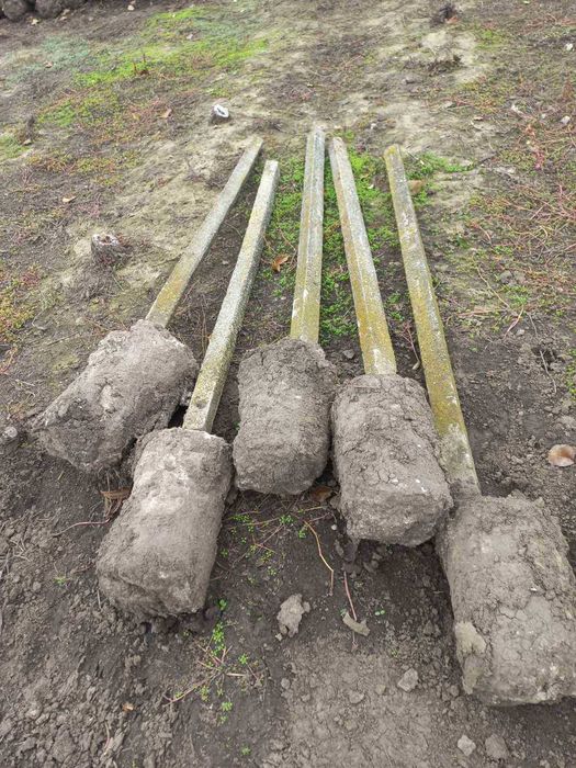 Бетонни колове. 5 лв бр