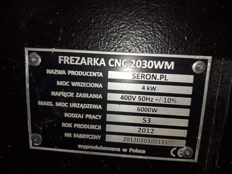 Cnc frezarka 2030