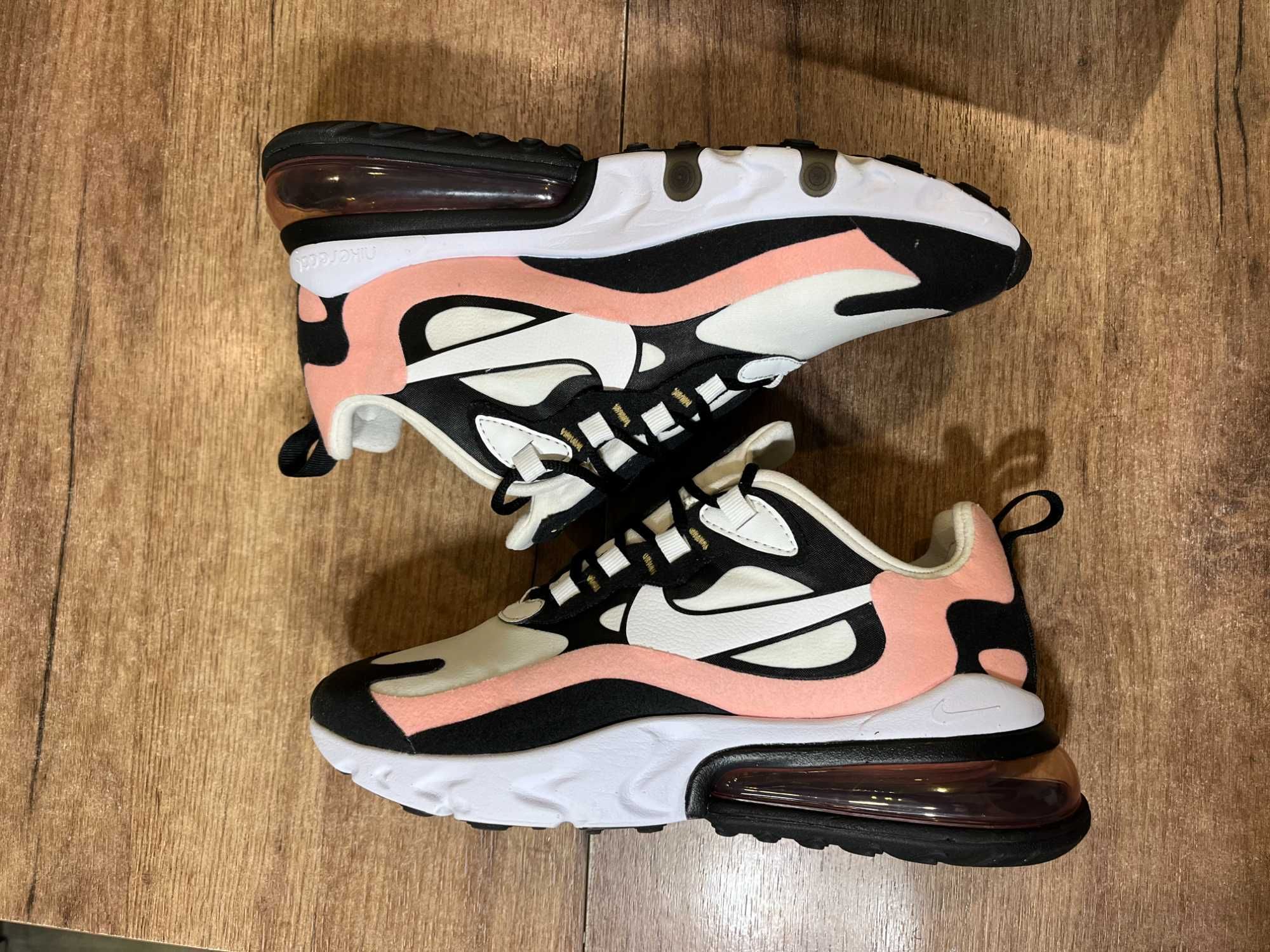 ОРИГИНАЛНИ *** Nike Air Max 270 React "White & Bleached Coral"