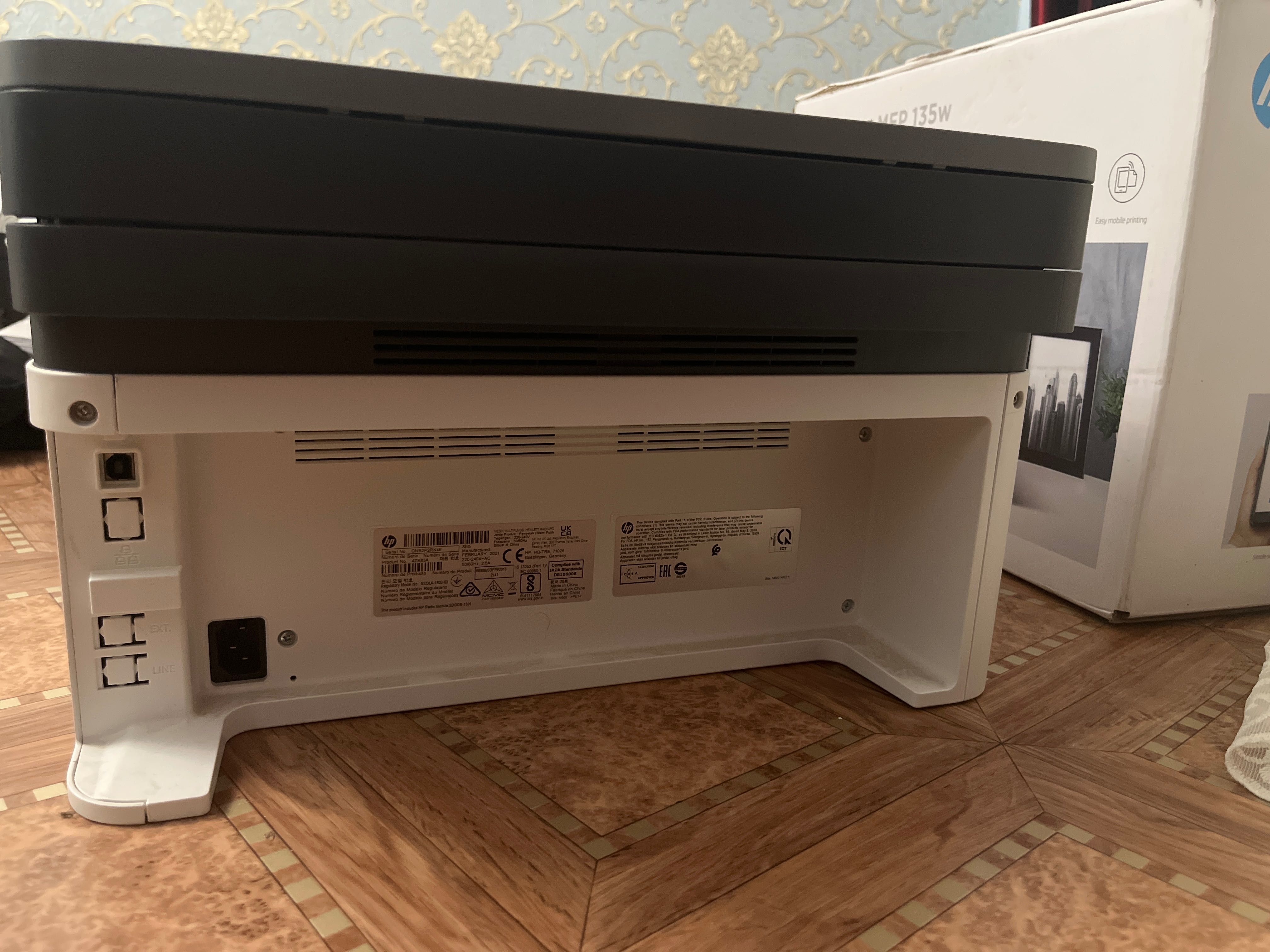 Принтер HP laser 135