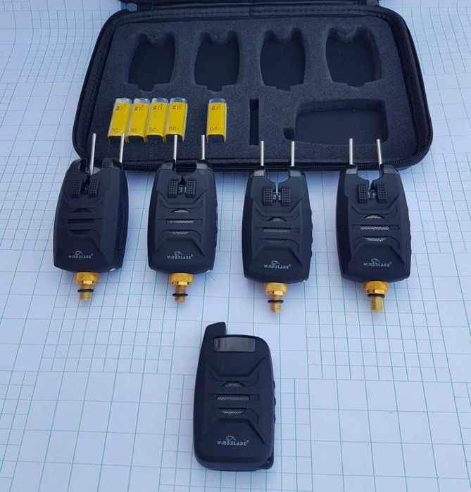 Set 4 Avertizori cu Statie Wind Blade 4 culori cu SNAG BARR M513