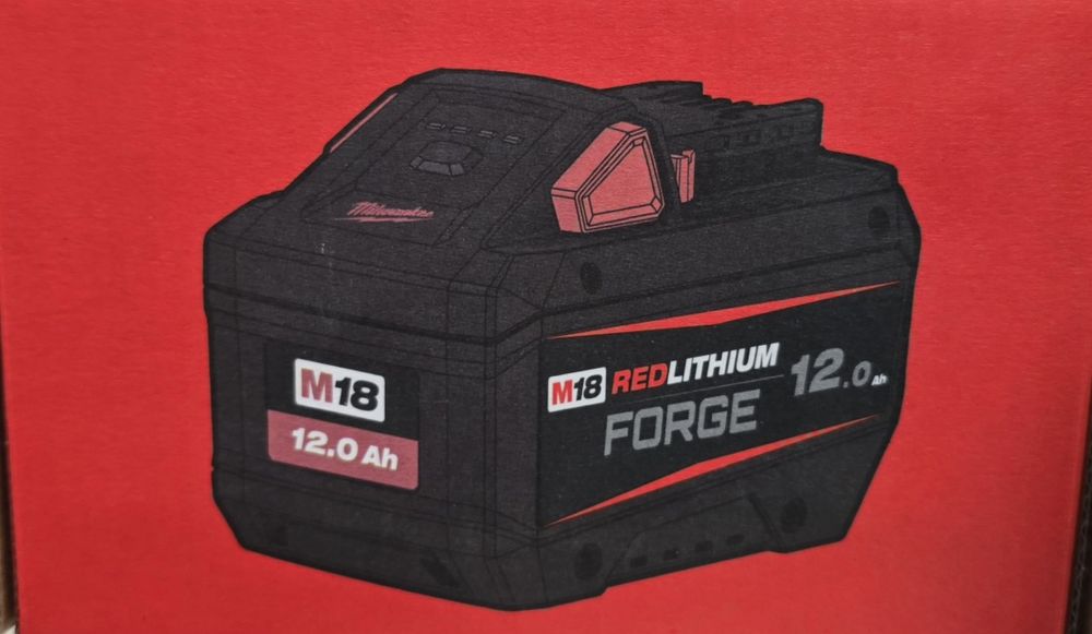 Acumulator Forge Milwaukee 18V, 12 amperi