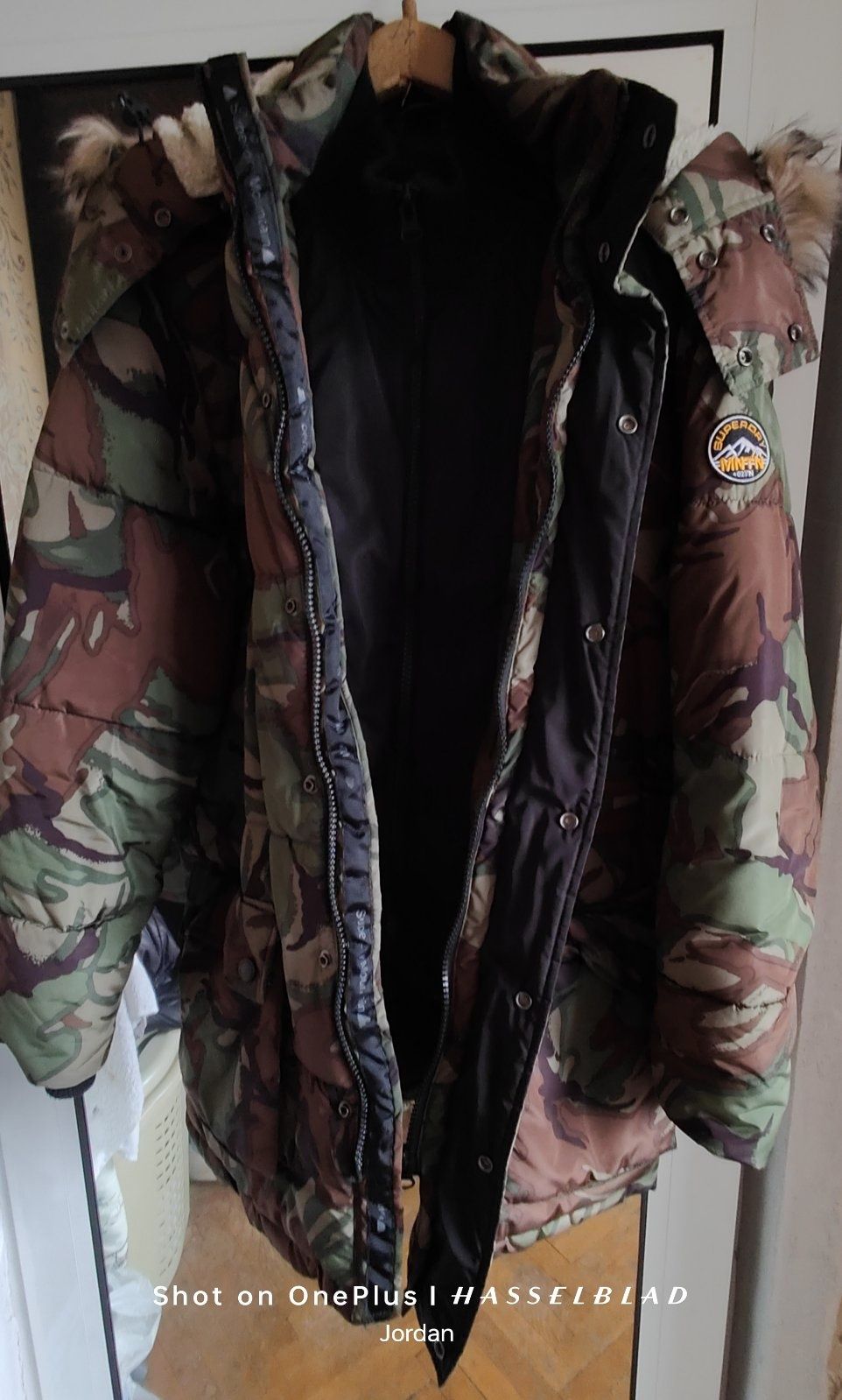 Ново мъжко зимно яке Superdry SD Expedition Parka 3XL