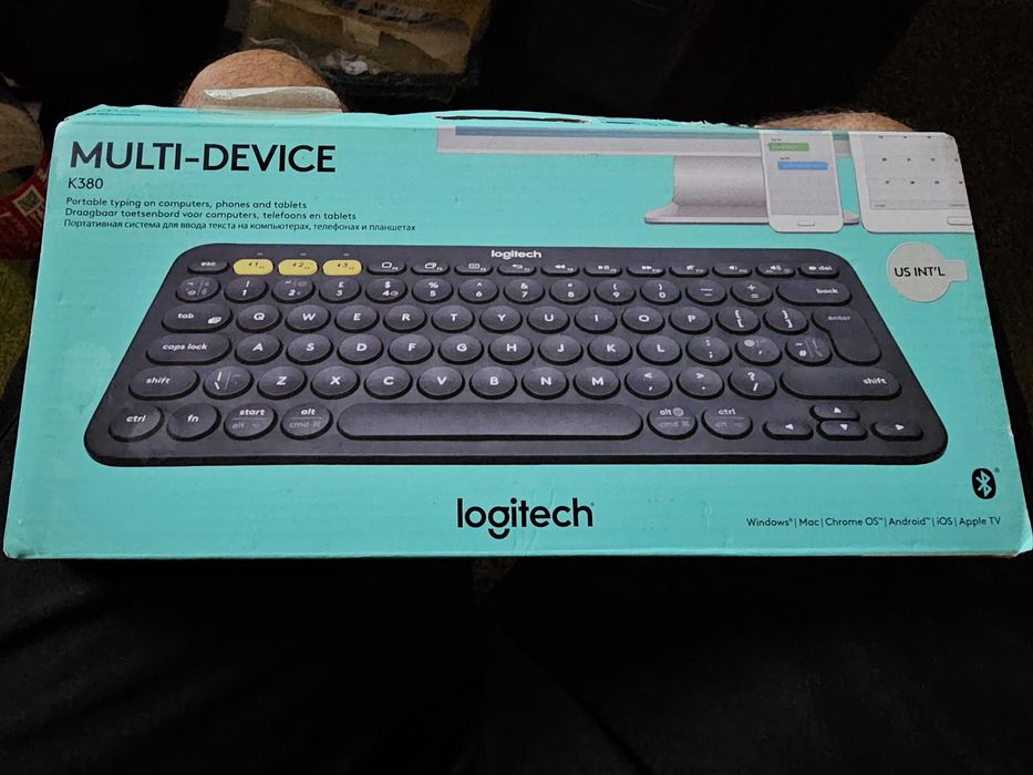Безжична Bluetooth клавиатура Logitech K380 – НОВА