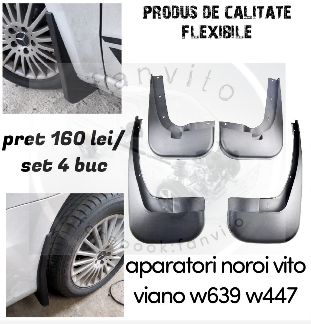 Aparatori noroi vito  w447 w639,viano  foarte flexibile fanvito