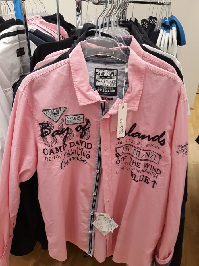 Camasa Camp David noua nouta XL regular fit nepurtata ORIGINALA
