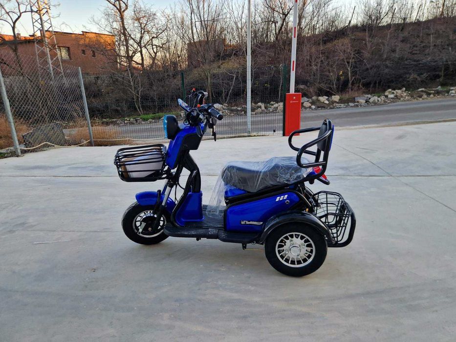 Triciclu electric adulti si varstnici 20ah FARA PERMIS Oferta -23% NOU