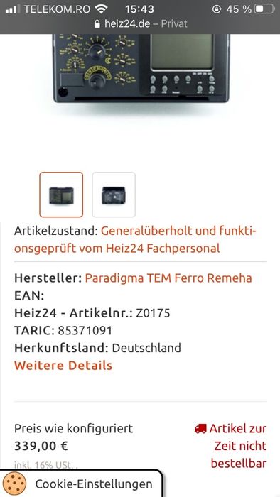 Controler centrala termica PM2935 fuls