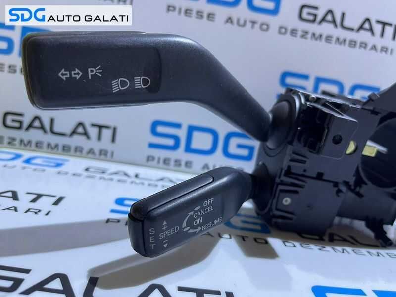 Ansamblu Maneta Manete Semnalizare Tempomat Pilot Automat Stergatoare VW Passat B6 Berlina Sedan  2008 - 2014 Cod 3C5953513B 3C5953507P