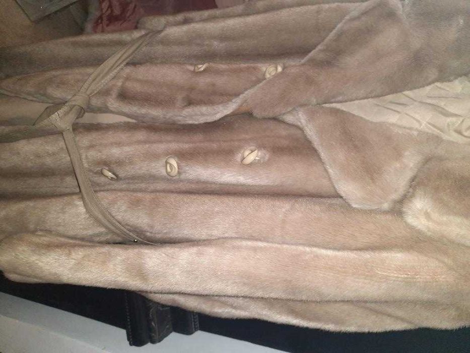 Haina Blana sintetica TEXA Paris model lung XL