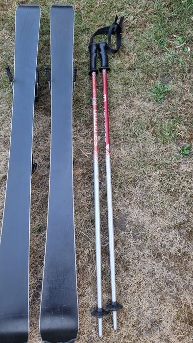 Детски ски Salomon 110см, обувки 21.5, щеки
