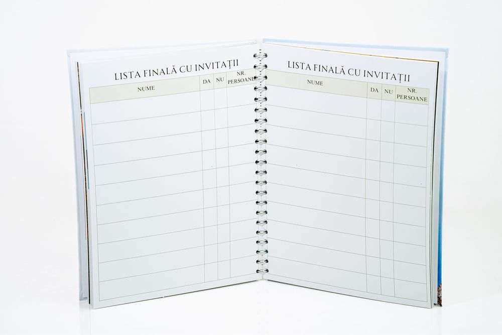 Planner nuntă – agenda completă pentru organizarea nunții tale