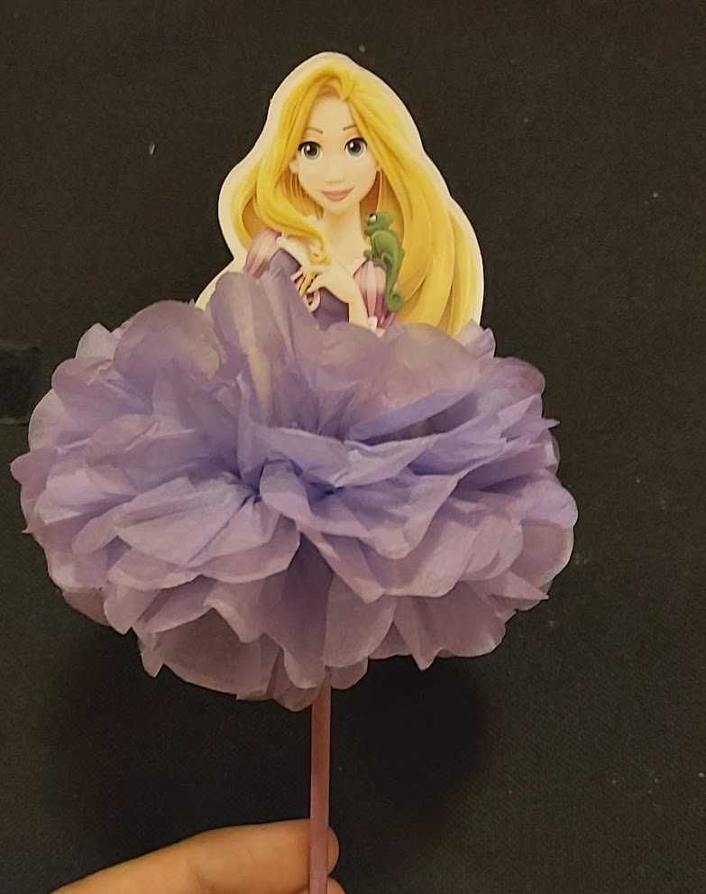 *Topper decoratiuni tort castele si printese Disney_diverse modele