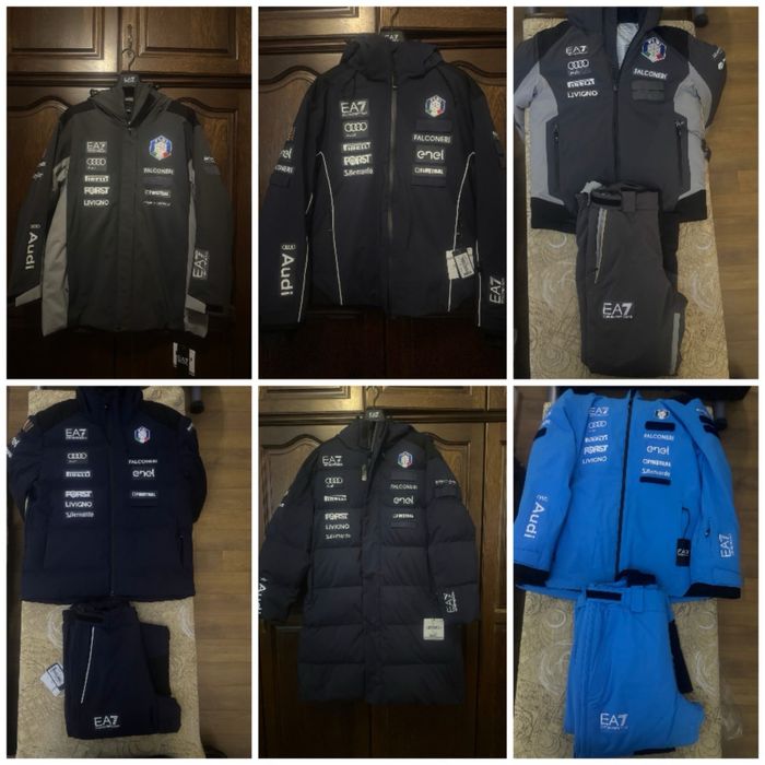 Ea7 ски яке панталон парка национален отбор  Италия