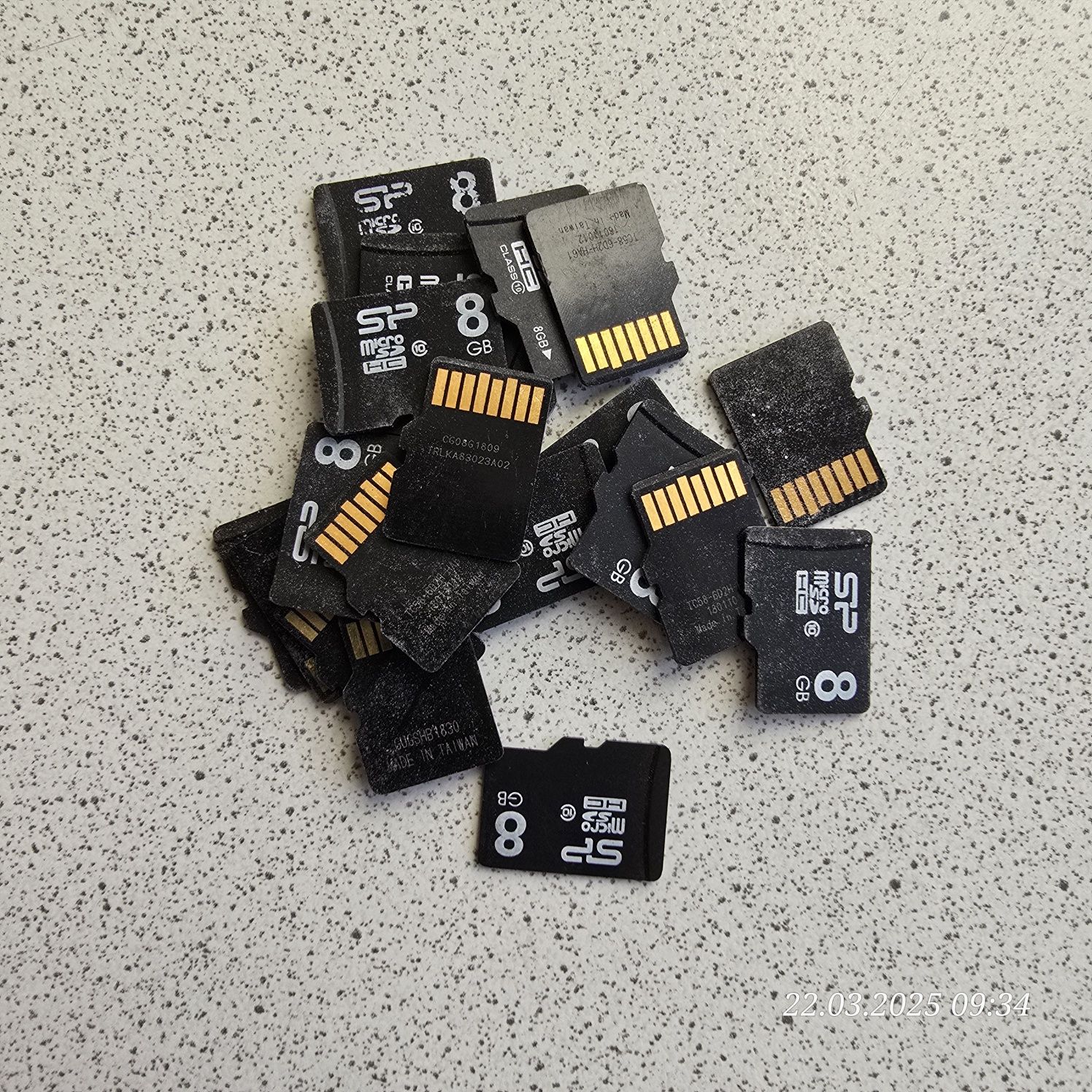 Флешка микро сд. Объём 3.5 gb. 200т. шт.