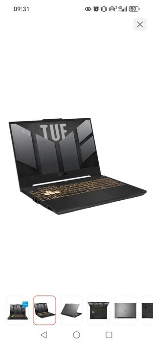 Игровой ноутбук  Asus TUF Gaming F15