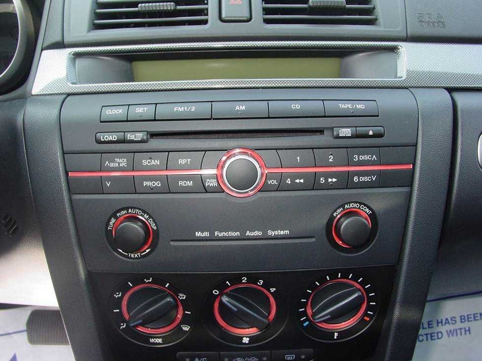 Radio Mazda 3 original  2005-2010