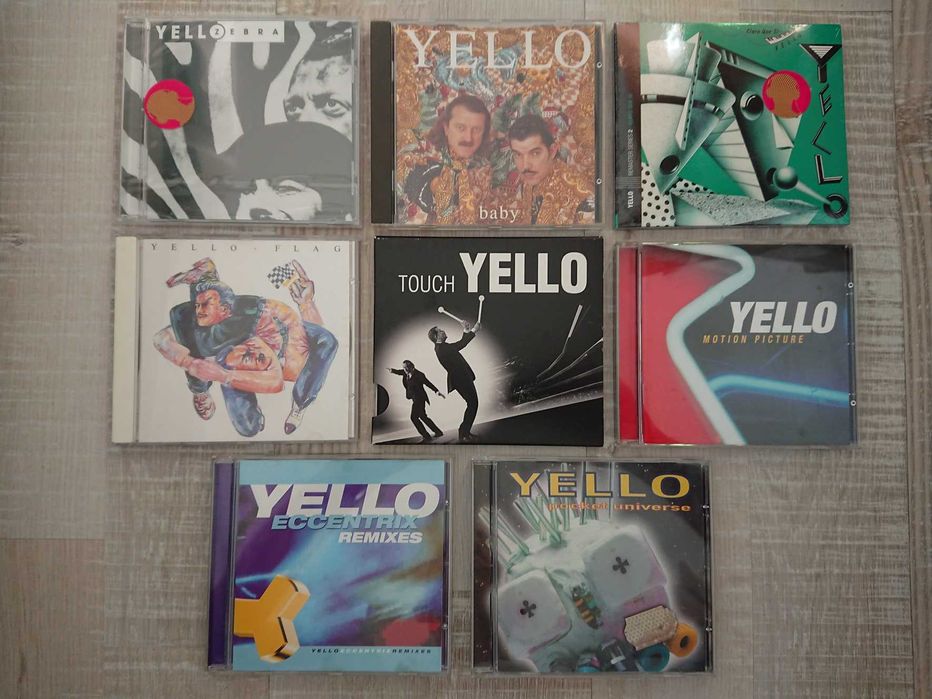 CD YELLO Dire Straits Sade DIDO aha Disturbed Kylie Prince Scorpions