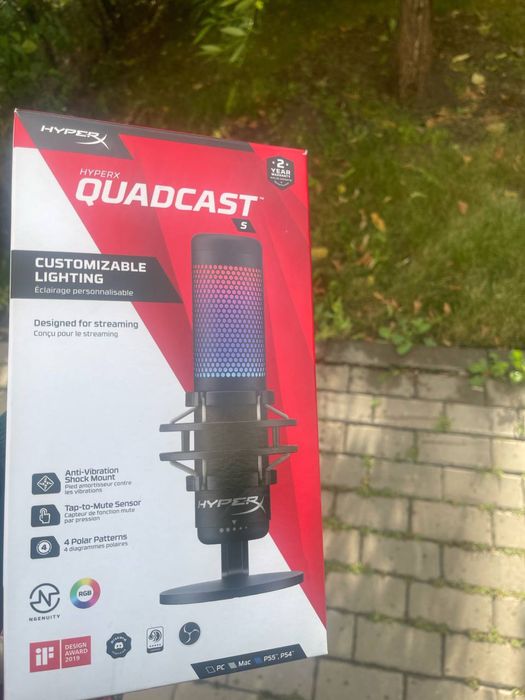 Hyperx Quadcast s микрофон