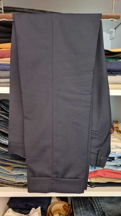 Pantaloni In Barbati Office Casual, Michael Coal, Italy, bej, mas. 46