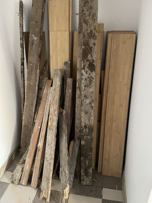 Lemne de foc provenit din parchet