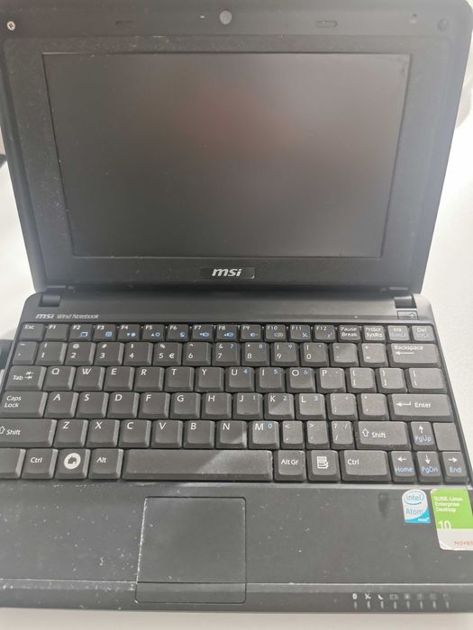 Mini laptop MSI pentru piese